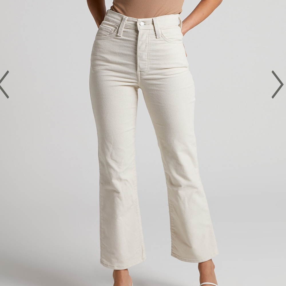 Levi’s Ribcage Corduroy Cropped Bootcut Pants